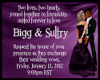 Big & Sultry Wed Invite