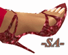 -SA-Cherry Heel Sandals