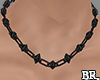 Spike Necklace Black