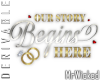 DER Our Story Sign