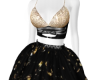 N* Black and Gold Gown 
