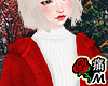 蝶 Red Teddy Sweater