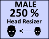 Head Scaler 250% Male