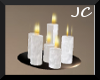 ~White Flickering Candle