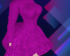 Q/K Sweater Dress Pink