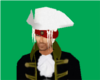 white pirate hat