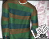BL| M| Striped Sweater