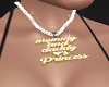 Cust: Daughter Necklace