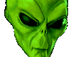 animated alien head