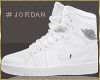 M|Air Jordan White