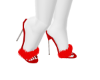 Valentines Heels Red