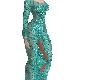 A~ Teal Isabella Dress