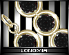 Black Rose Earrings