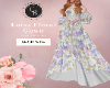 Luisa Floral Gown