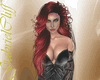Long Red Curly Hair