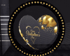 Gold Valentine Heart