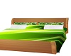Green Poseless Bed