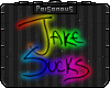 |P JakeSucks Sticker