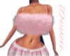 Pink Fur Crop Top ♥