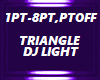 DJ LIGHTS TRIANGLE, M,PL