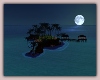 Islands moon night