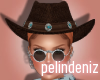 [P] Western brown hat