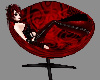 Red Basket Chair