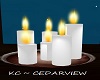 KC~ Cedarview Candle Set