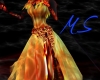 MS Priestess Fire Gown