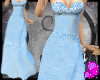 [A] L. Blue Wedding Gown