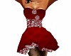 Red Glitter Xmas Dress