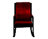blk red rocking chair