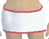 White Skirt Red Trim