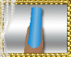 D3~Blue Mat Nails