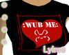 :WUB ME: E-bunny T-shirt