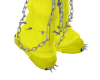 ♥K Booties Yellow
