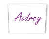 Audrey Sign