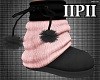IIPII Boots In Blck&Rose