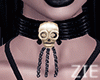 Gothy Skull Choker
