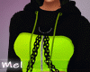 Mel-Chained Hoodie Set
