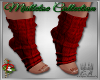 Mistletoe Red Socks