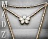 MZ! P&W flower necklace
