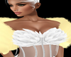 Short Fur Shrug-Yellow
