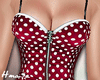 H* Corset Red Top