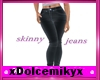 skinny jeans black