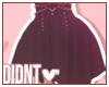 !D Black Skirt-Gold
