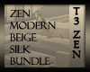T3 Zen Mod Beige Silk