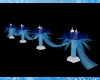 {Lc} Wedding Blue Fence
