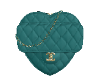 C'nel Heart Bag Teal