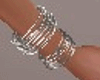 Silver Bracelets Left
